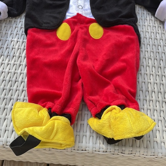 Disney Mickey Mouse 1pc Tux Costume Size 6-9 Months an 12 months - Picture 4 of 12